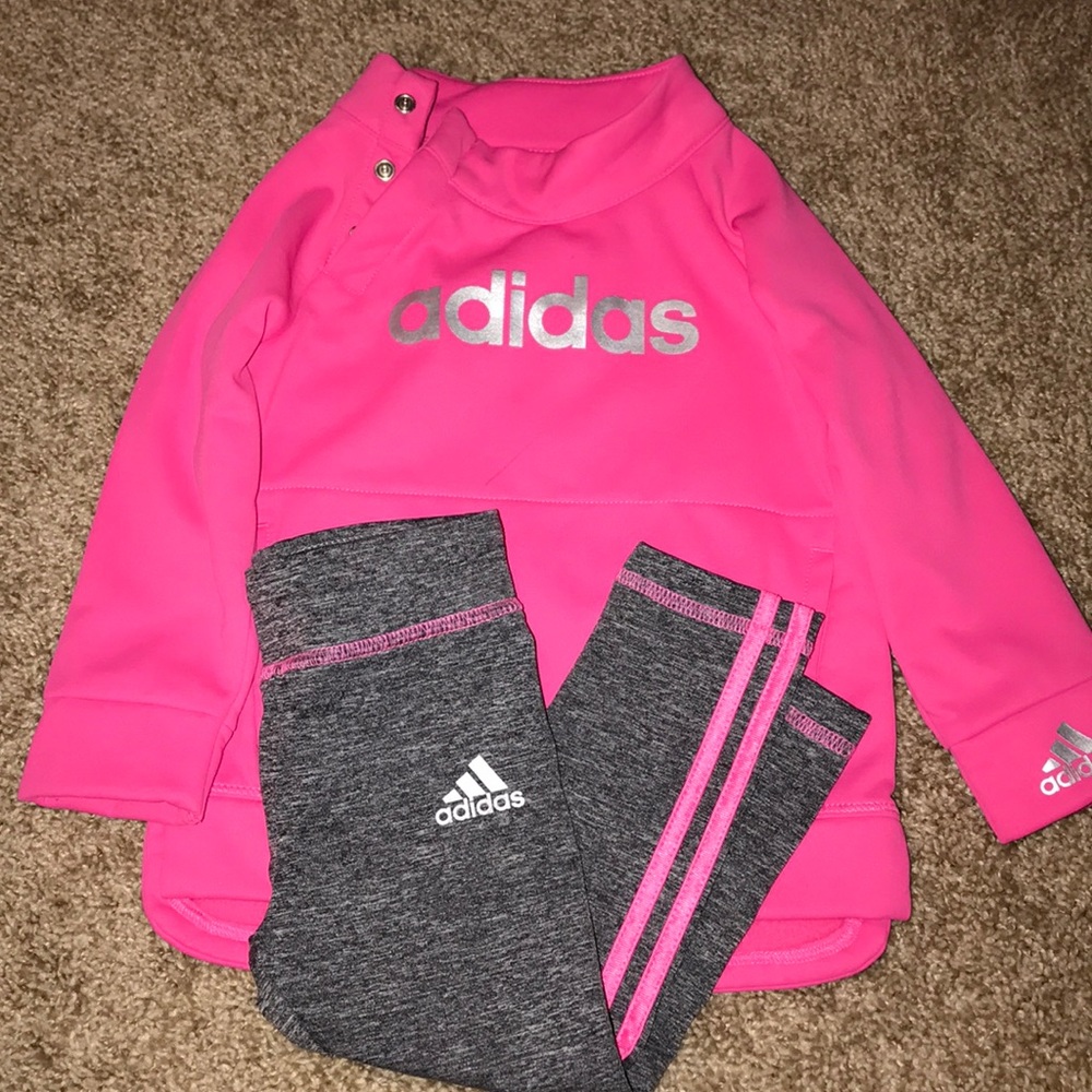 Adidas Toddler Girl Track set